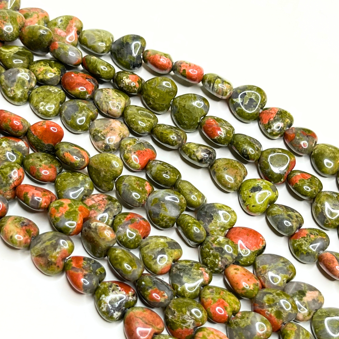 Fils de perles Coeurs