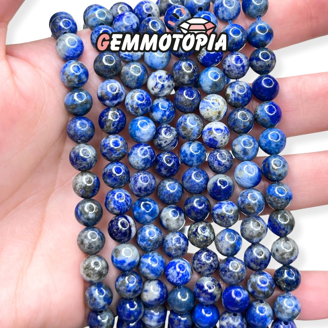 Perle Lapis Lazuli 1A 6 MM