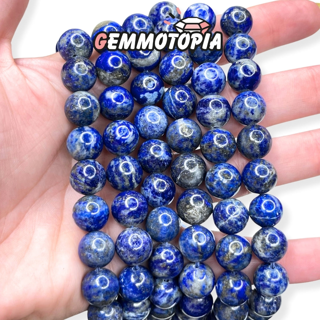 Perle Lapis Lazuli 1A 8 MM