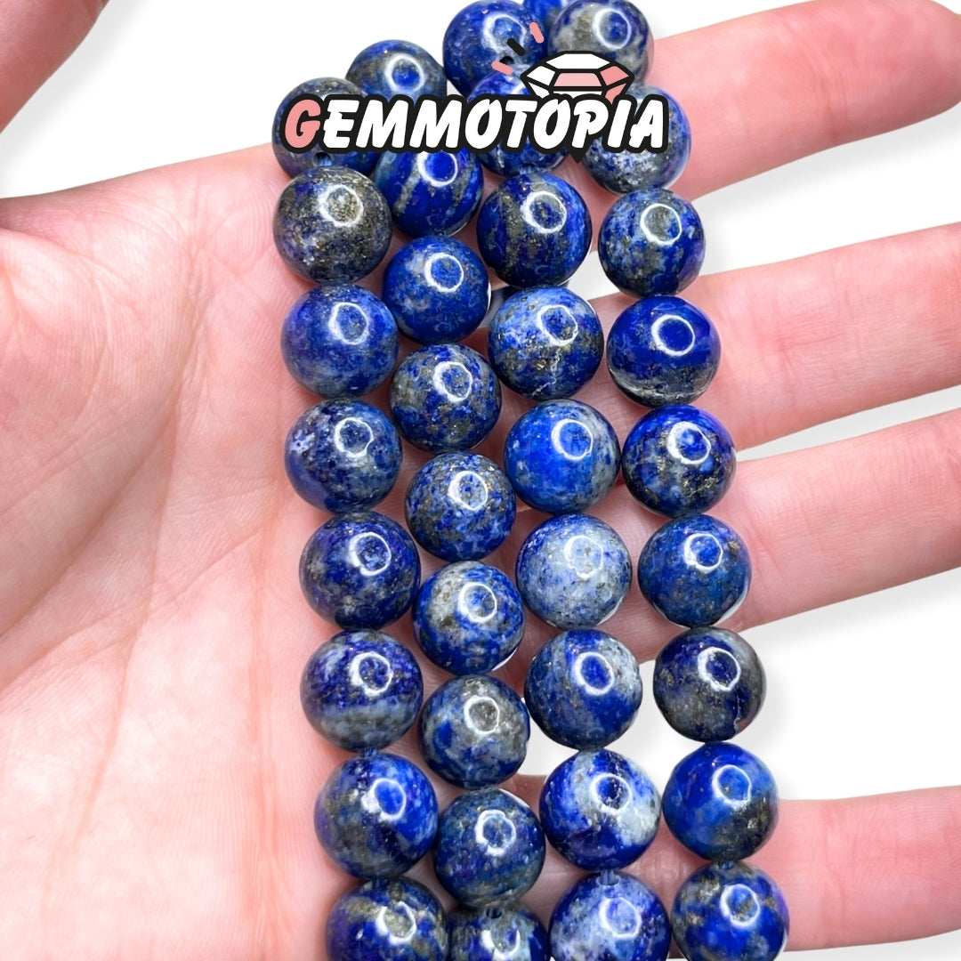 Perle Lapis Lazuli 3A 10 MM