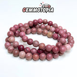 Bracelet en Rhodonite 5A