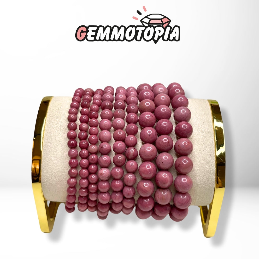 Bracelet Rhodonite 7A