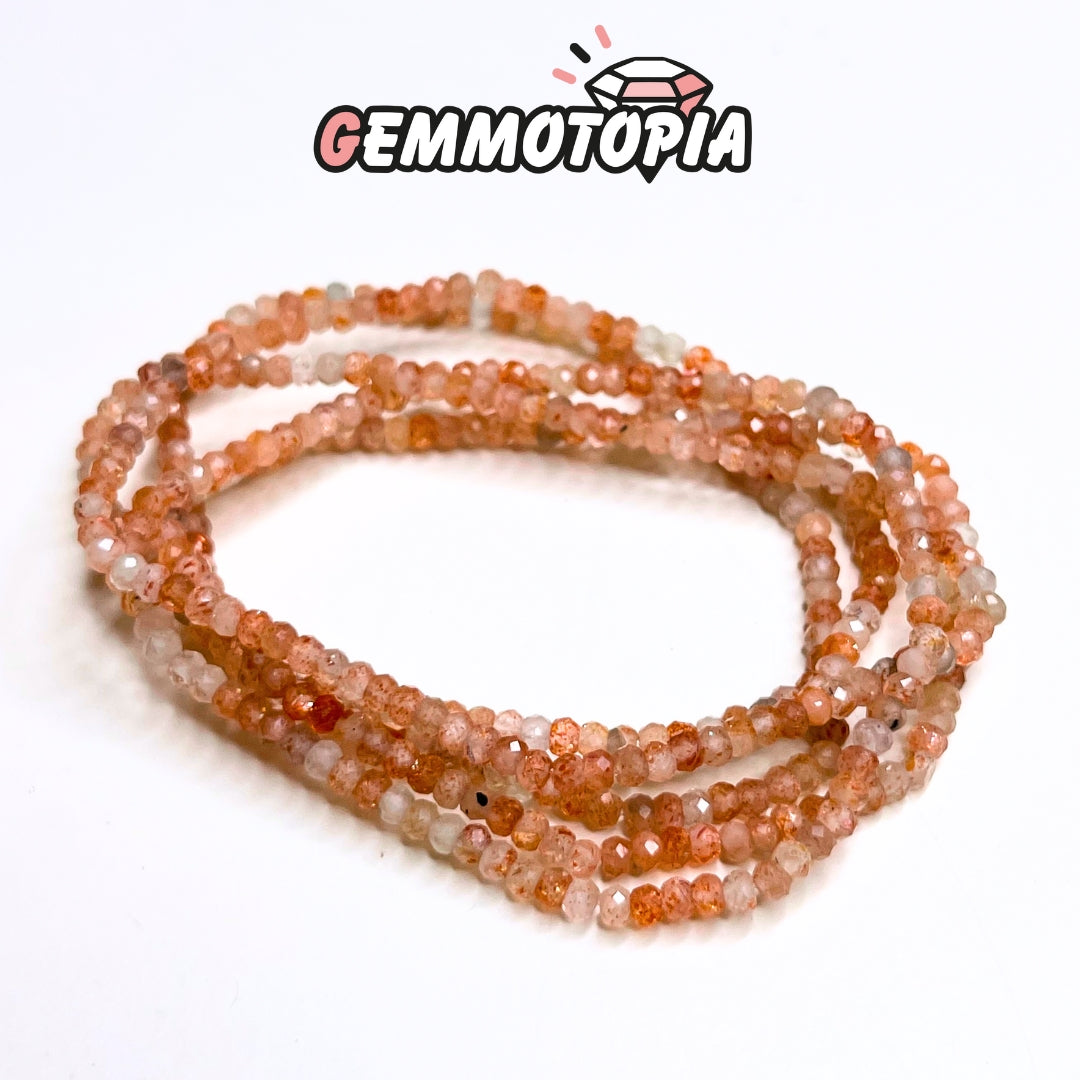 Bracelet Facettée Pierre du Soleil