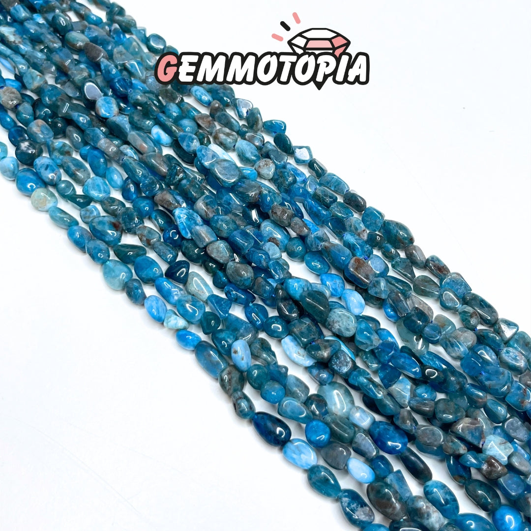 Perle Baroque Apatite Bleue