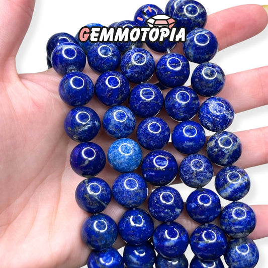 Perle Lapis Lazuli 5A 12 MM