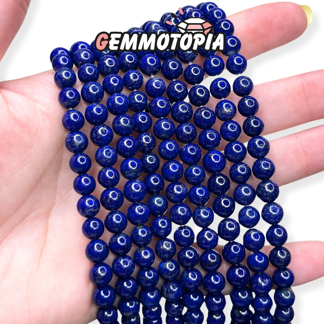 Perle Lapis Lazuli Grade 7A 6 MM