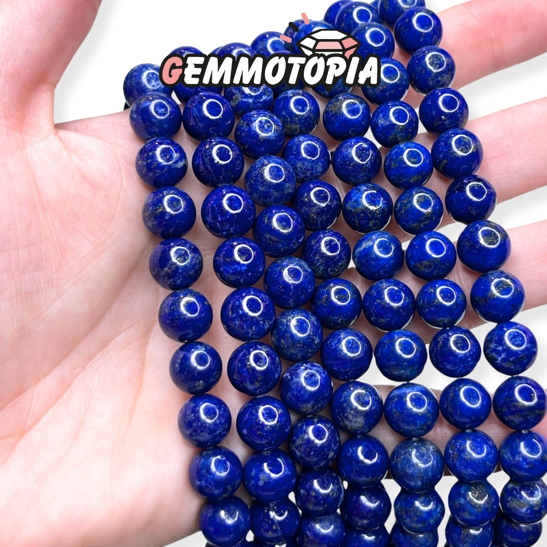 Perle Lapis Lazuli Grade 7A 8 MM