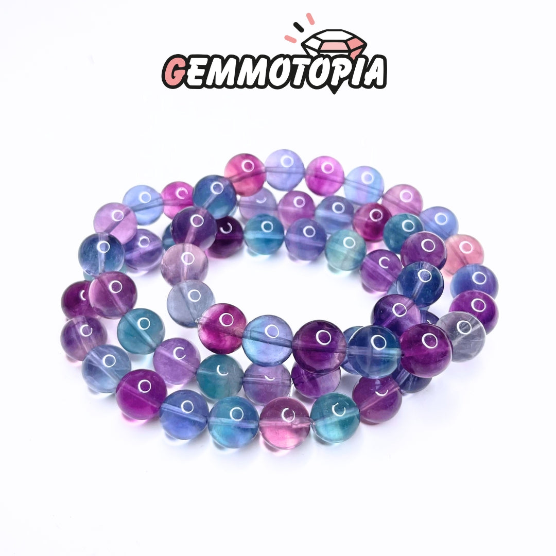 Bracelet en Fluorite 5A