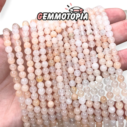 Perle Aventurine Rose 4 MM