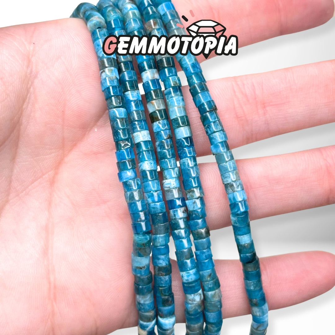 Perle Heishi Apatite