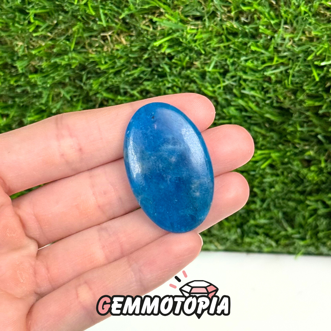 Pendentif Apatite Bleue
