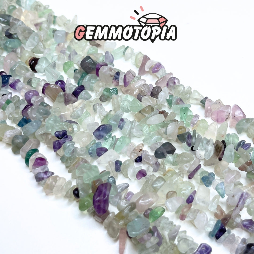 Perle Chips en Fluorite