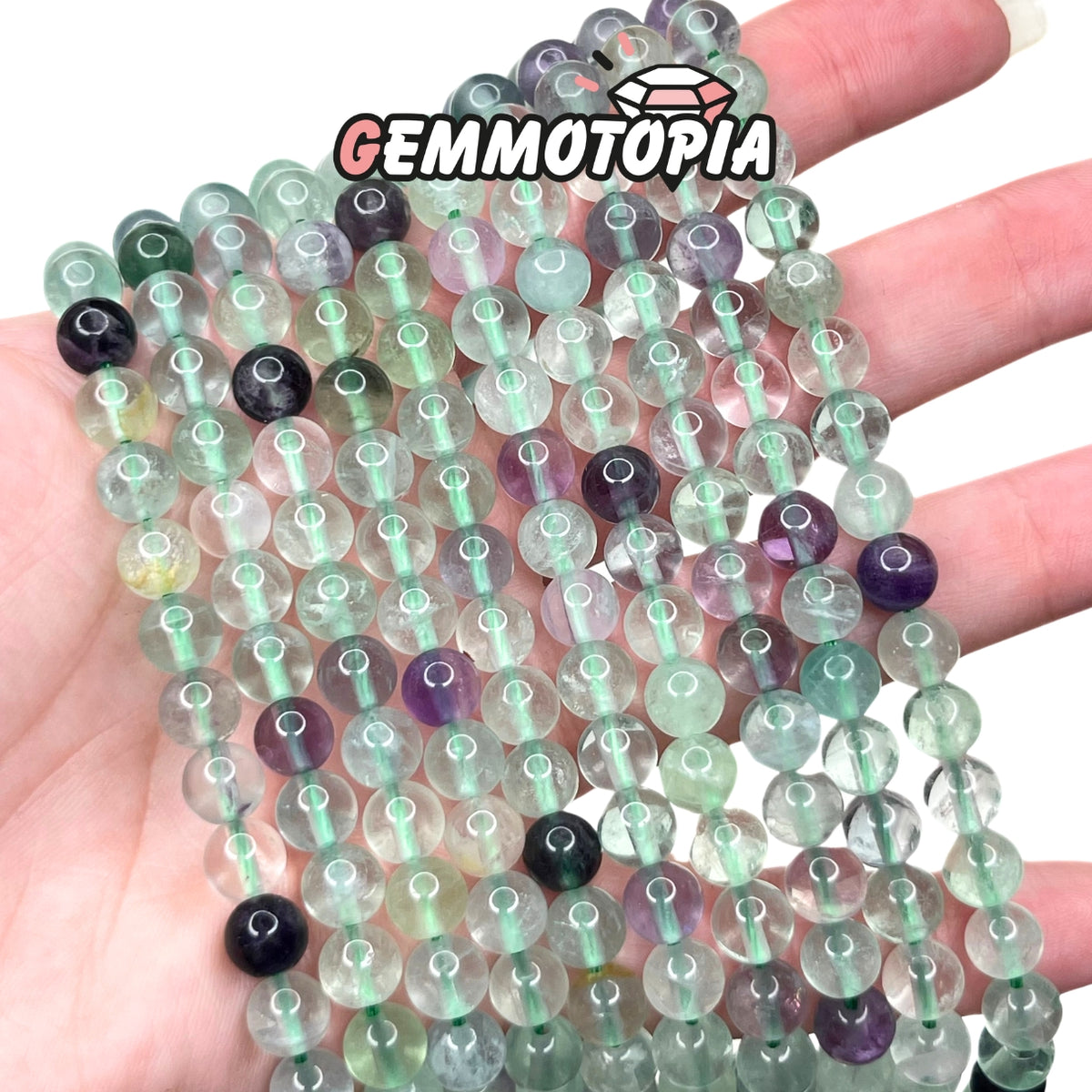 Perle Fluorite 1A 6 MM