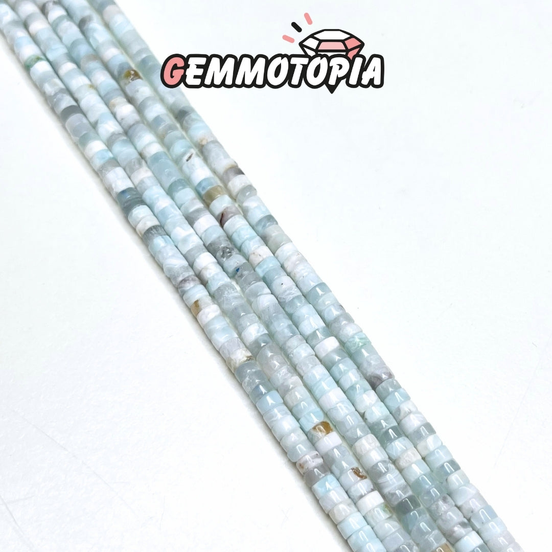 Perle Heishi en Larimar