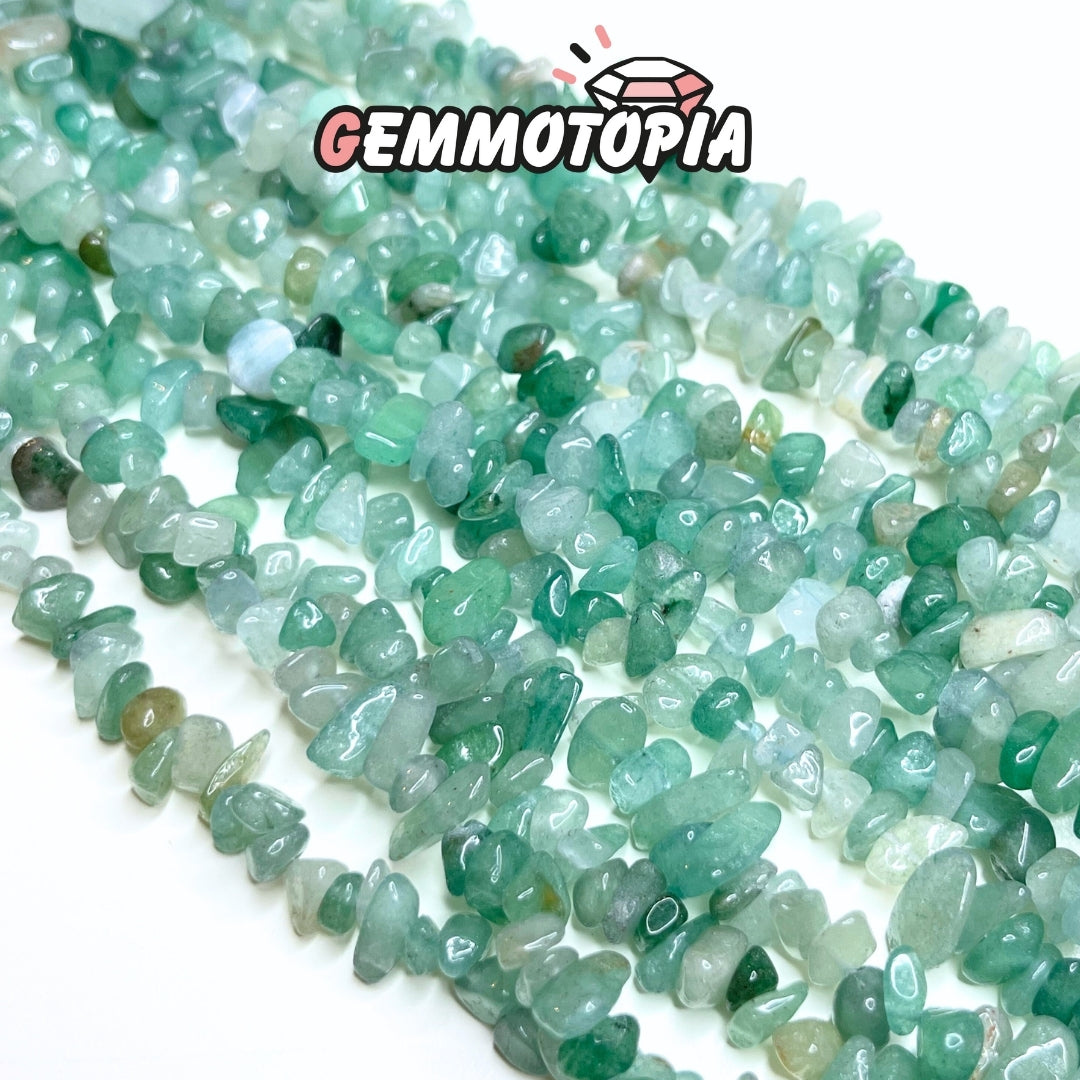 Perle Chips en Aventurine Verte