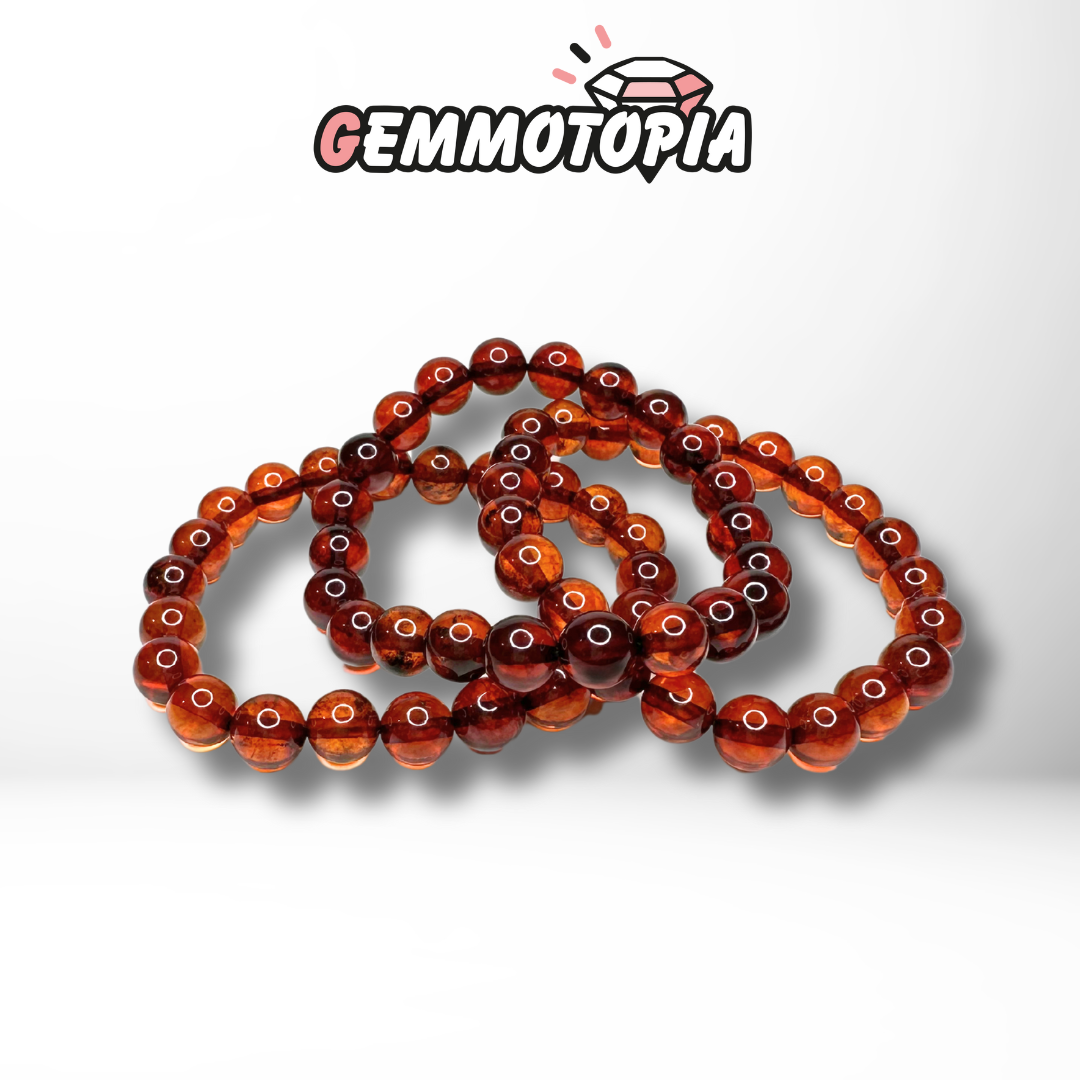 Bracelet Ambre Cognac