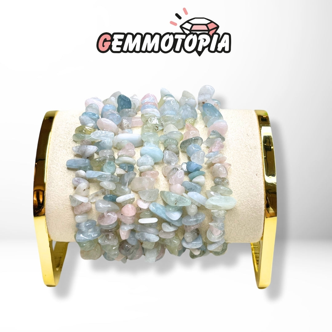 Bracelet Morganite Chips