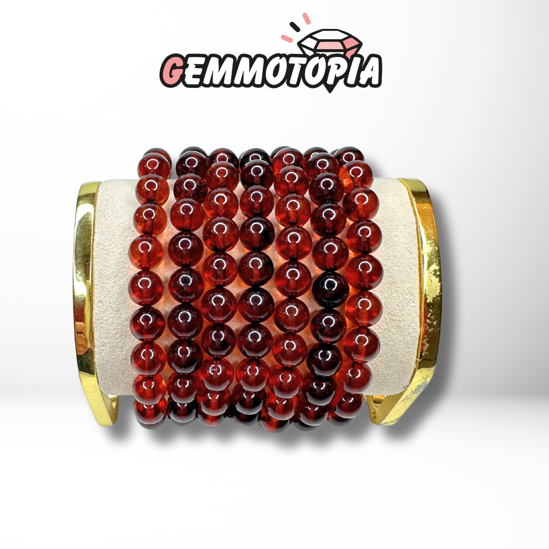 Bracelet Ambre Cognac