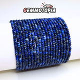 Bracelet Facettée Lapis-Lazuli