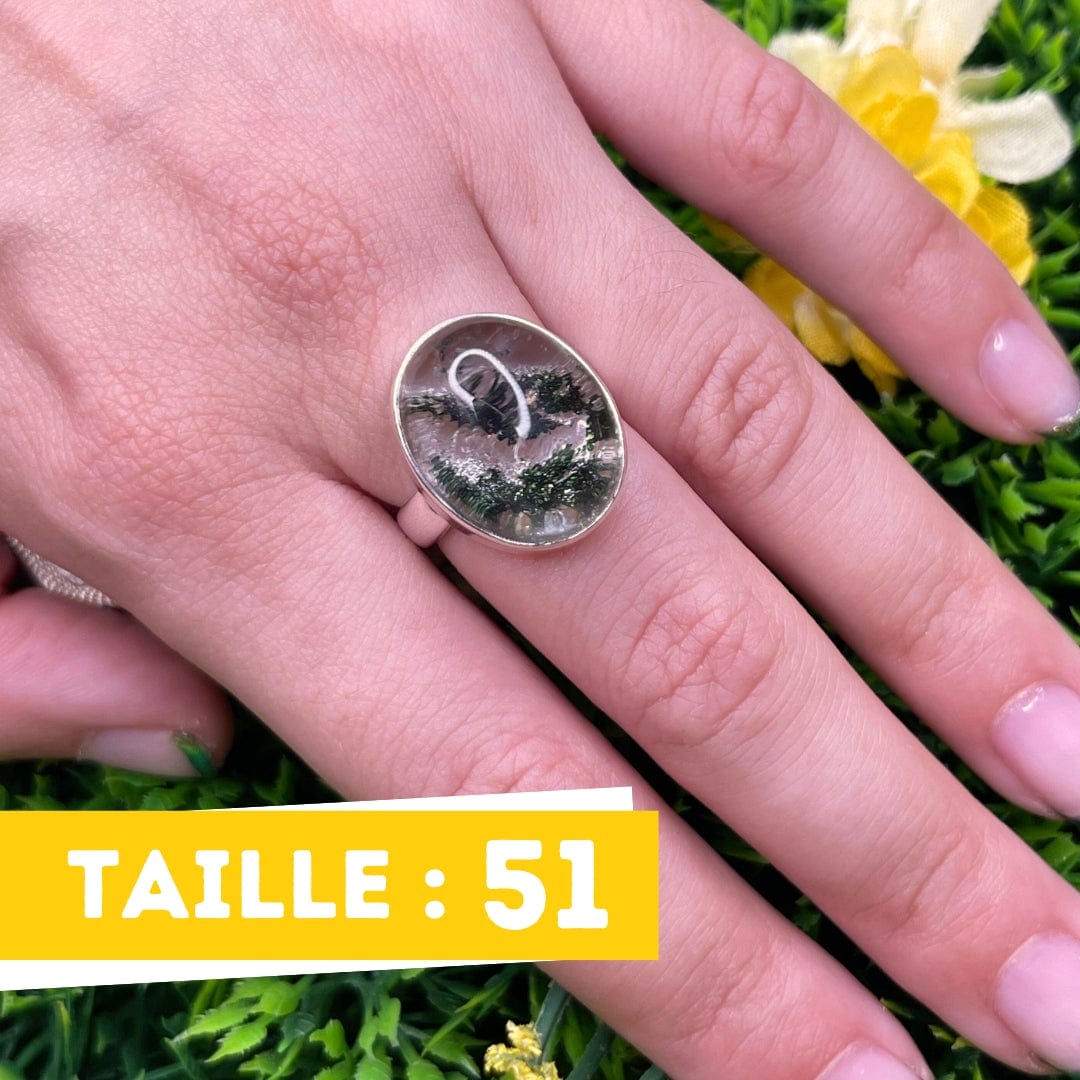 Bague Argent Lodolite #5