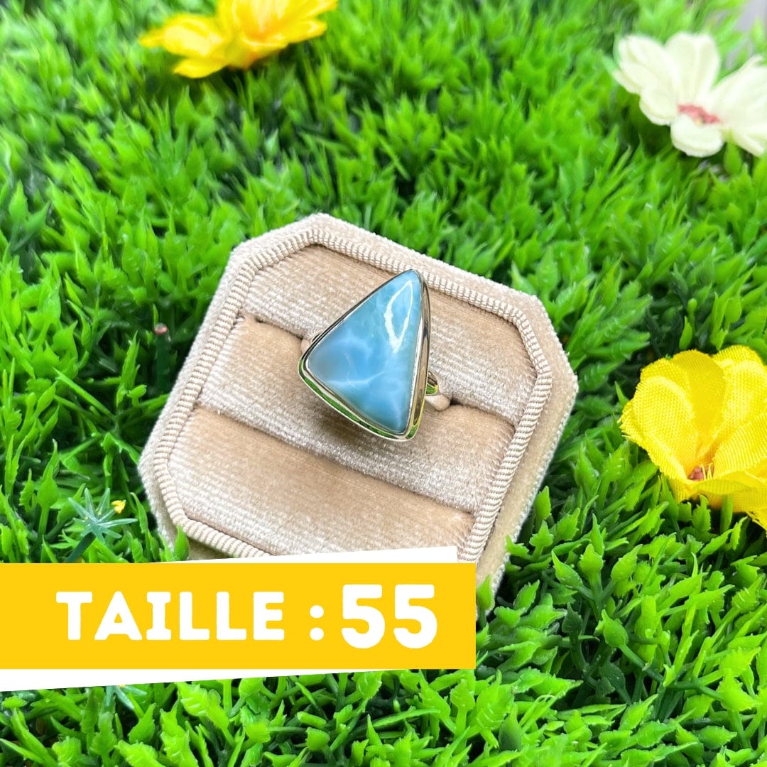 Bague Argent Larimar #38