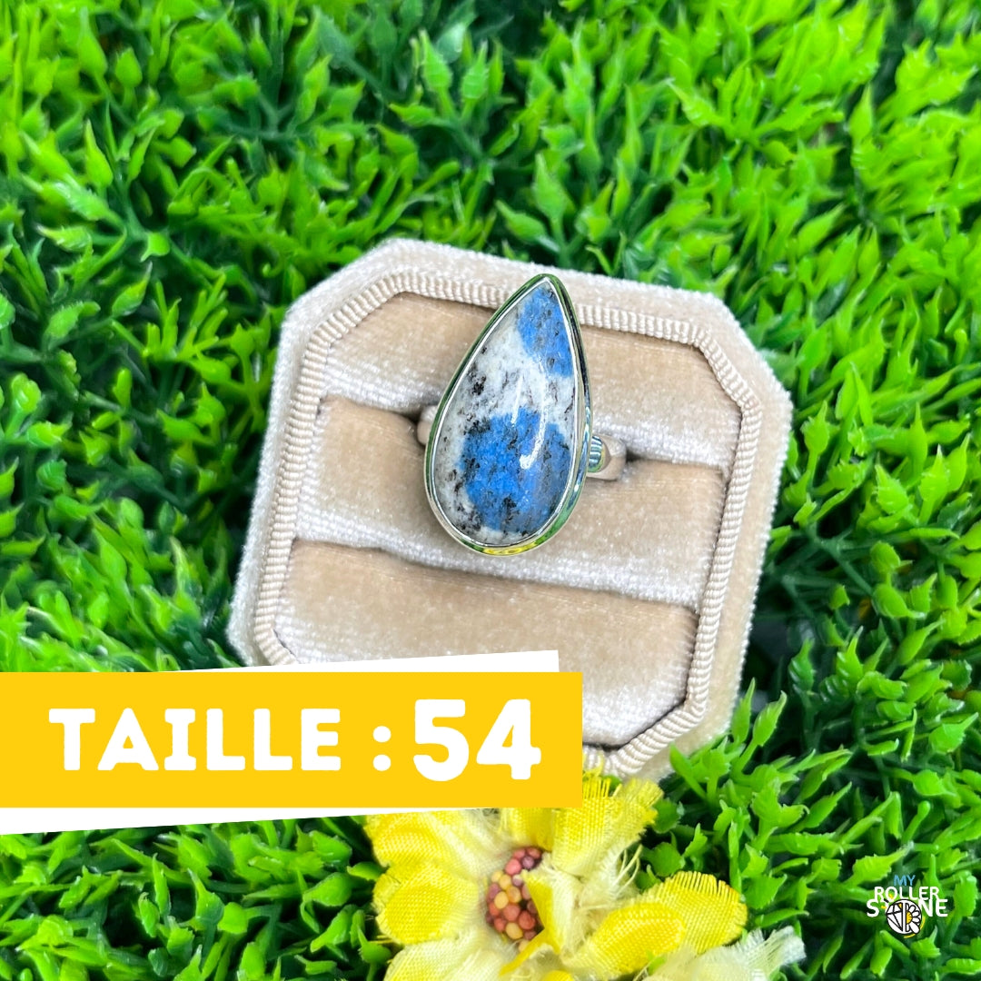 Bague Argent 925 Jaspe K2 #3