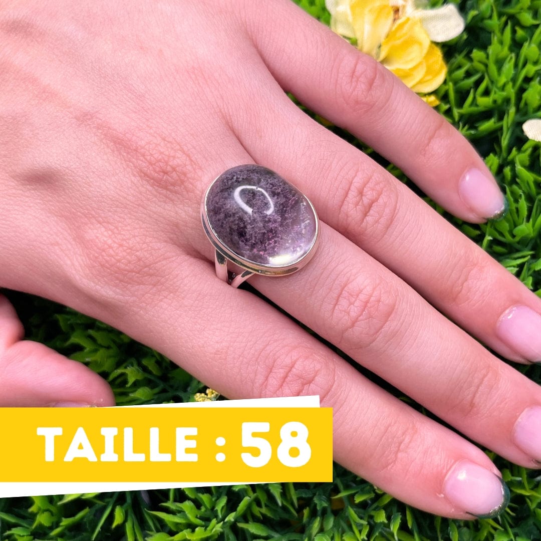 Bague Argent Lodolite #14