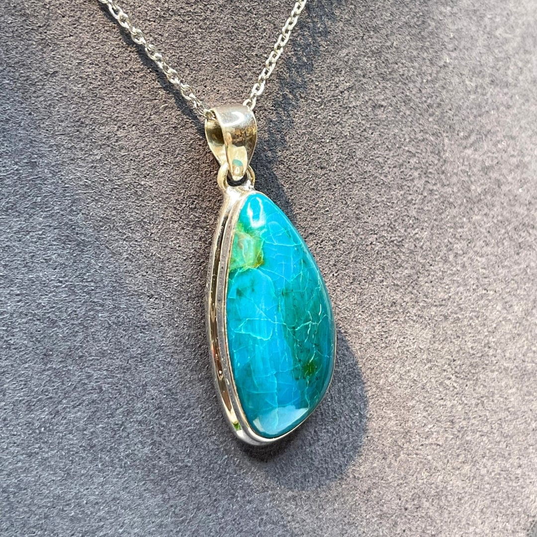 Pendentif Chrysocolle Pérou #3