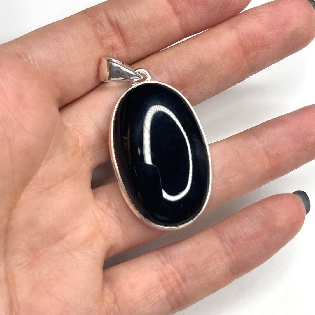 Pendentif Argent Onyx #2