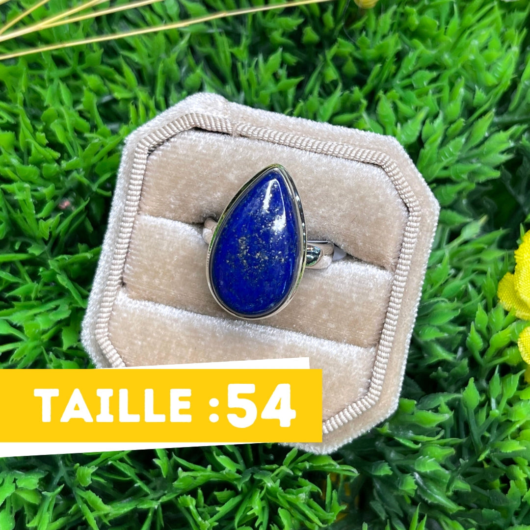 Bague Argent Lapis Lazuli #103