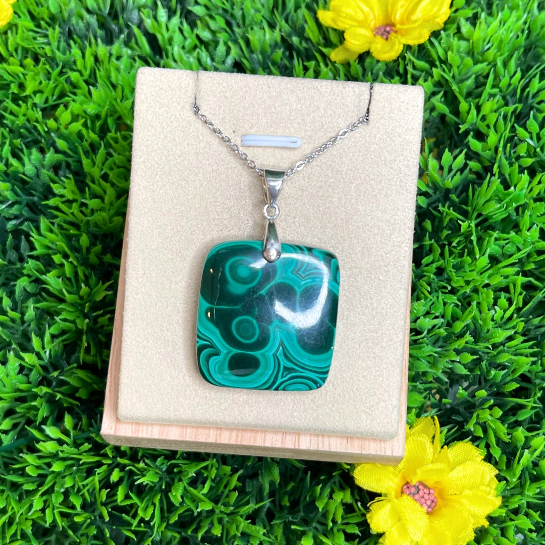 Pendentif Malachite #31