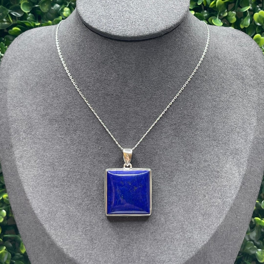 Pendentif Argent 925 Lapis Lazuli #8