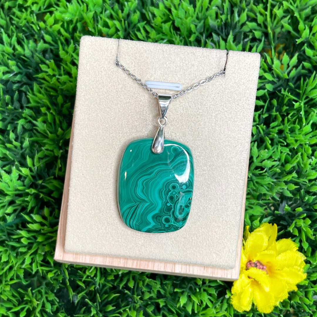 Pendentif Malachite #15