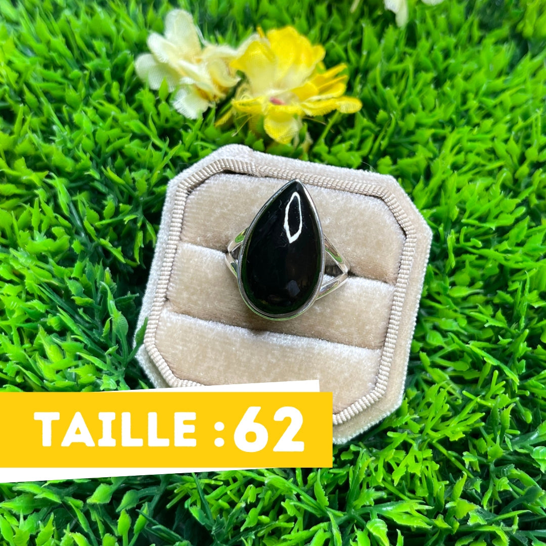 Bague Onyx Argent #30