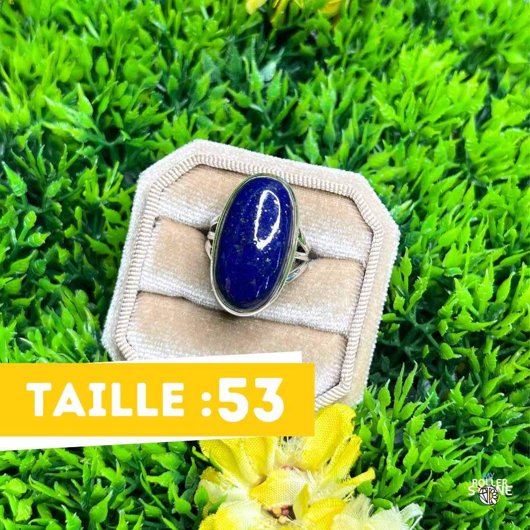 Bague Argent Lapis Lazuli #110