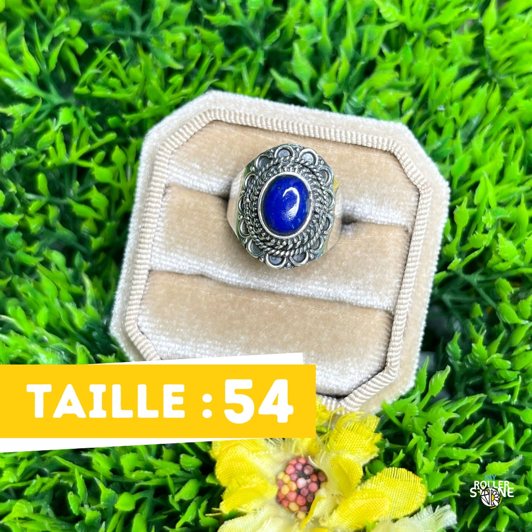 Bague Argent 925 Lapis Lazuli #197