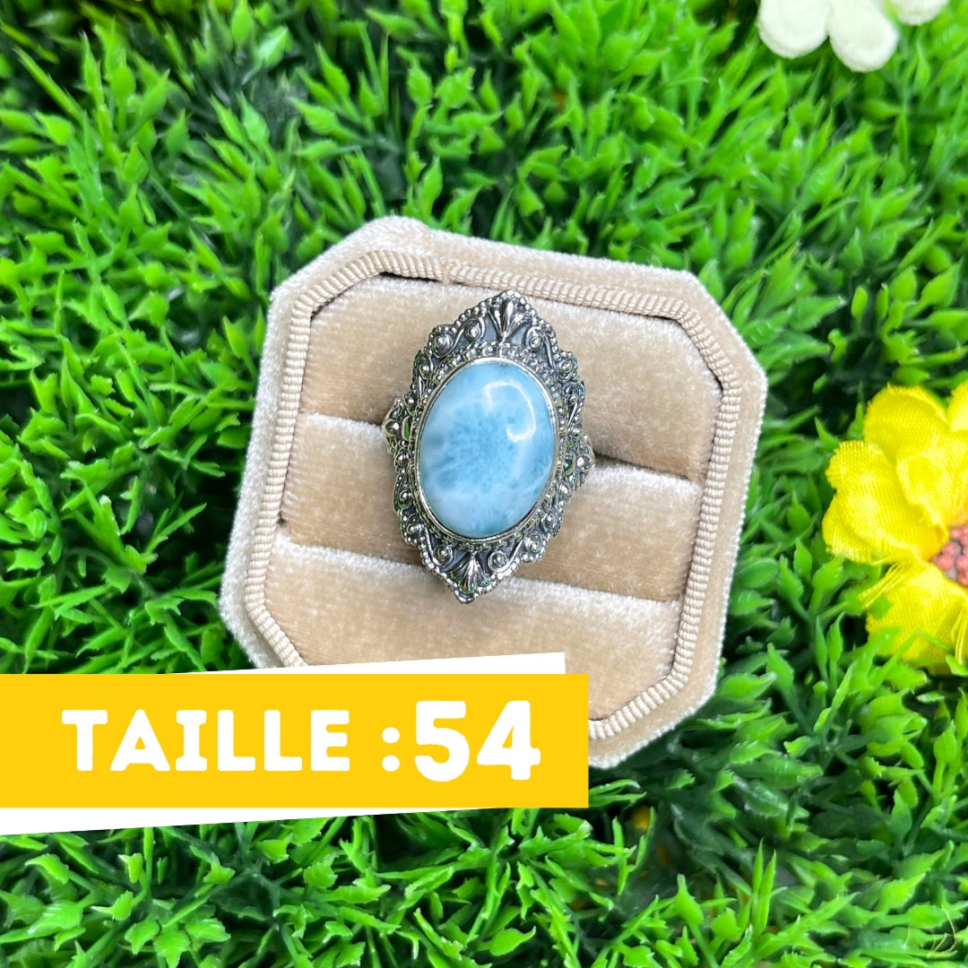 Bague Argent 925 Larimar #29