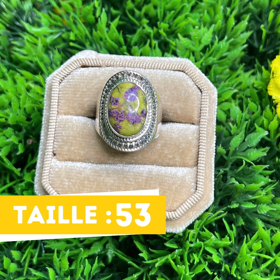 Bague Argent Atlantisite #12