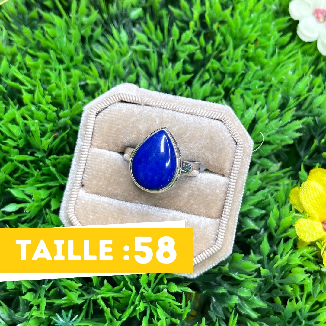 Bague Argent Lapis Lazuli #70