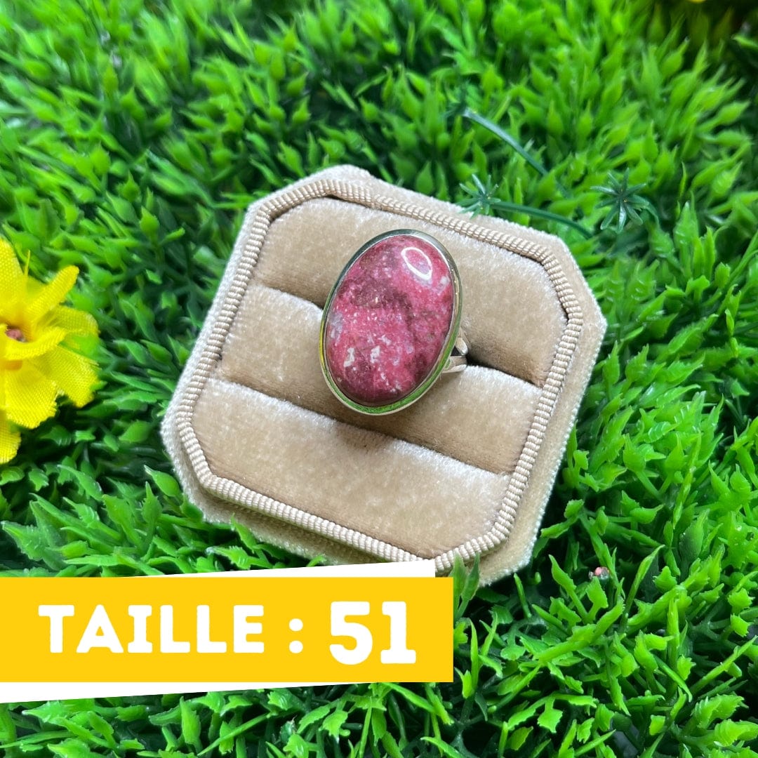 Bague Argent Thulite #32