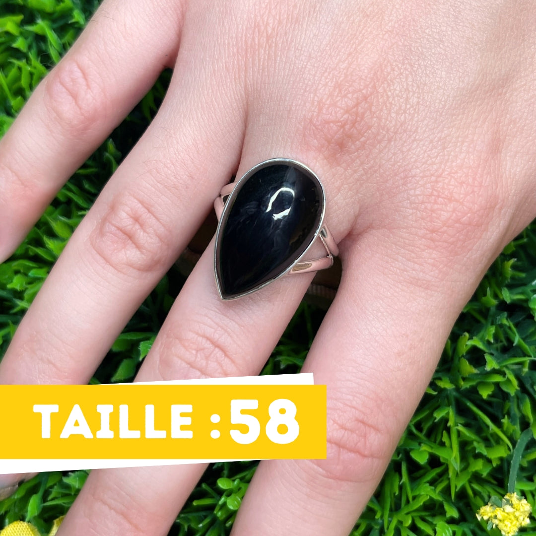 Bague Onyx Argent #28