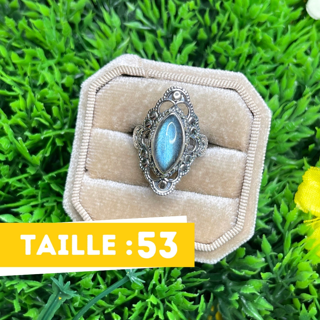 Bague Labradorite Bluefire Argent 925 #13