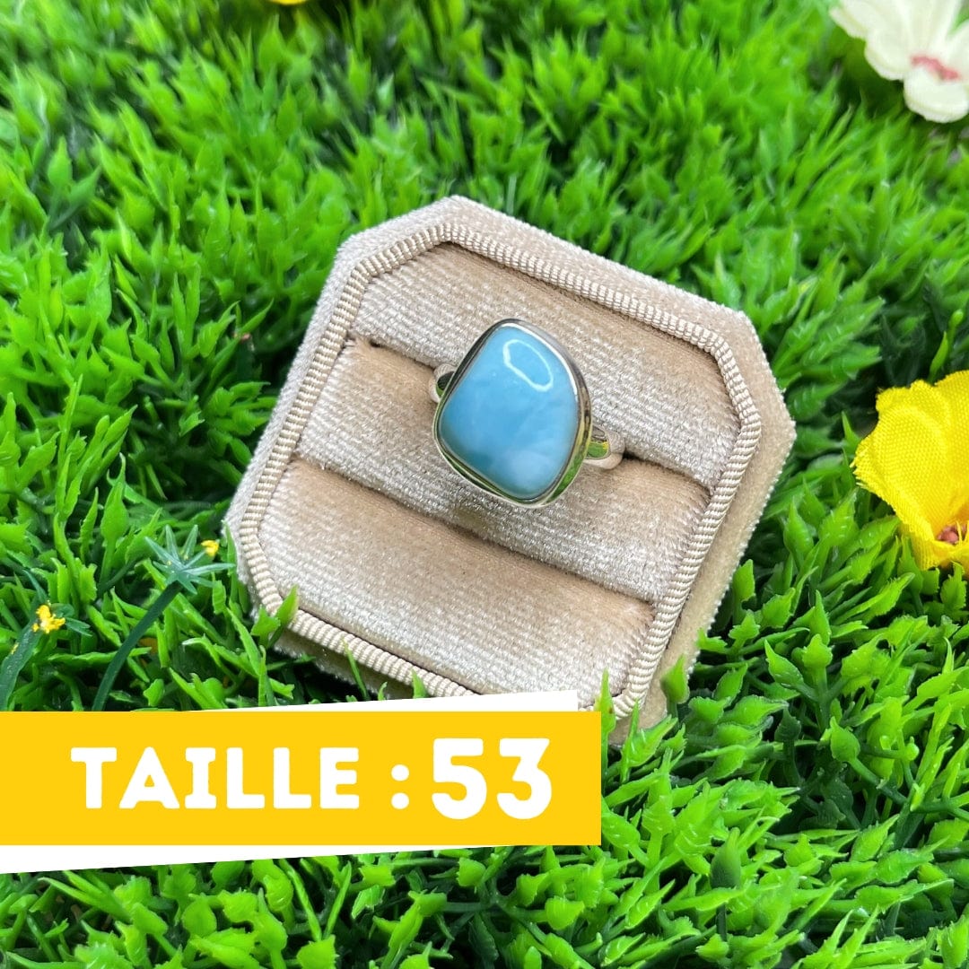 Bague Argent Larimar #28