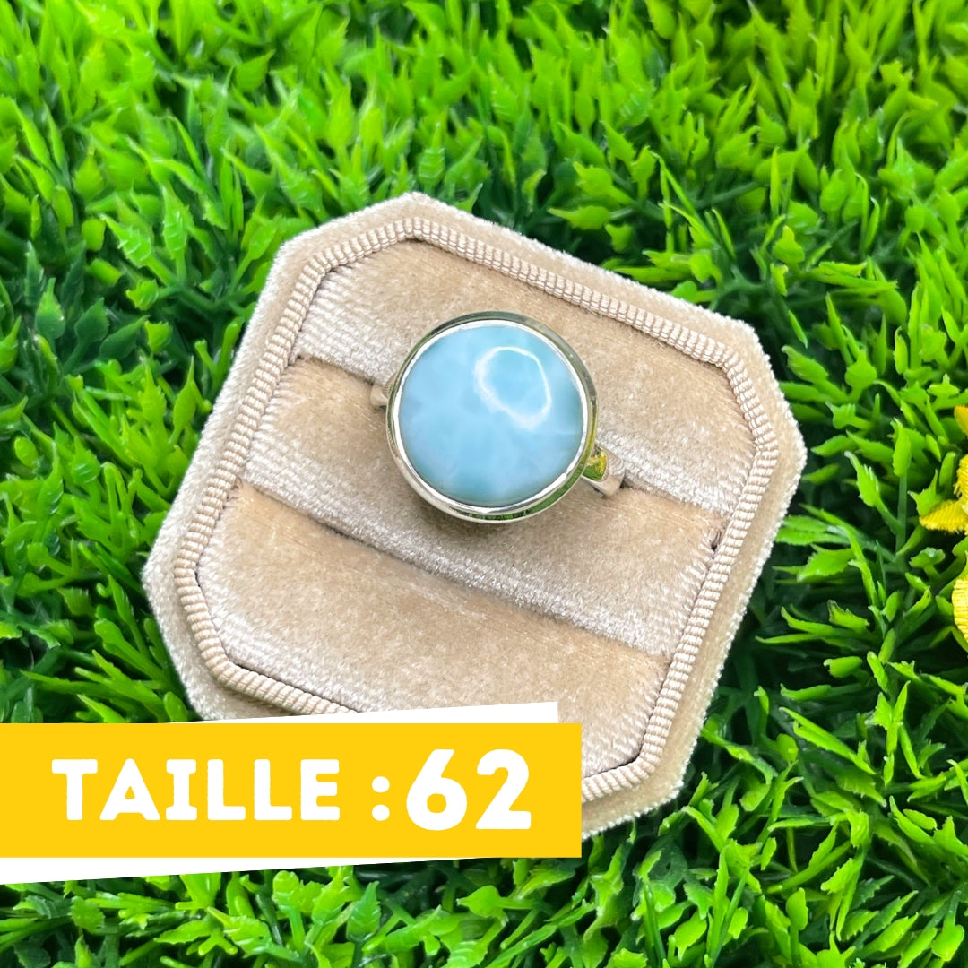 Bague Argent Larimar #107