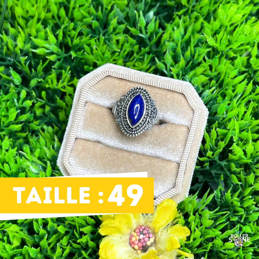 Bague Argent 925 Lapis Lazuli #153