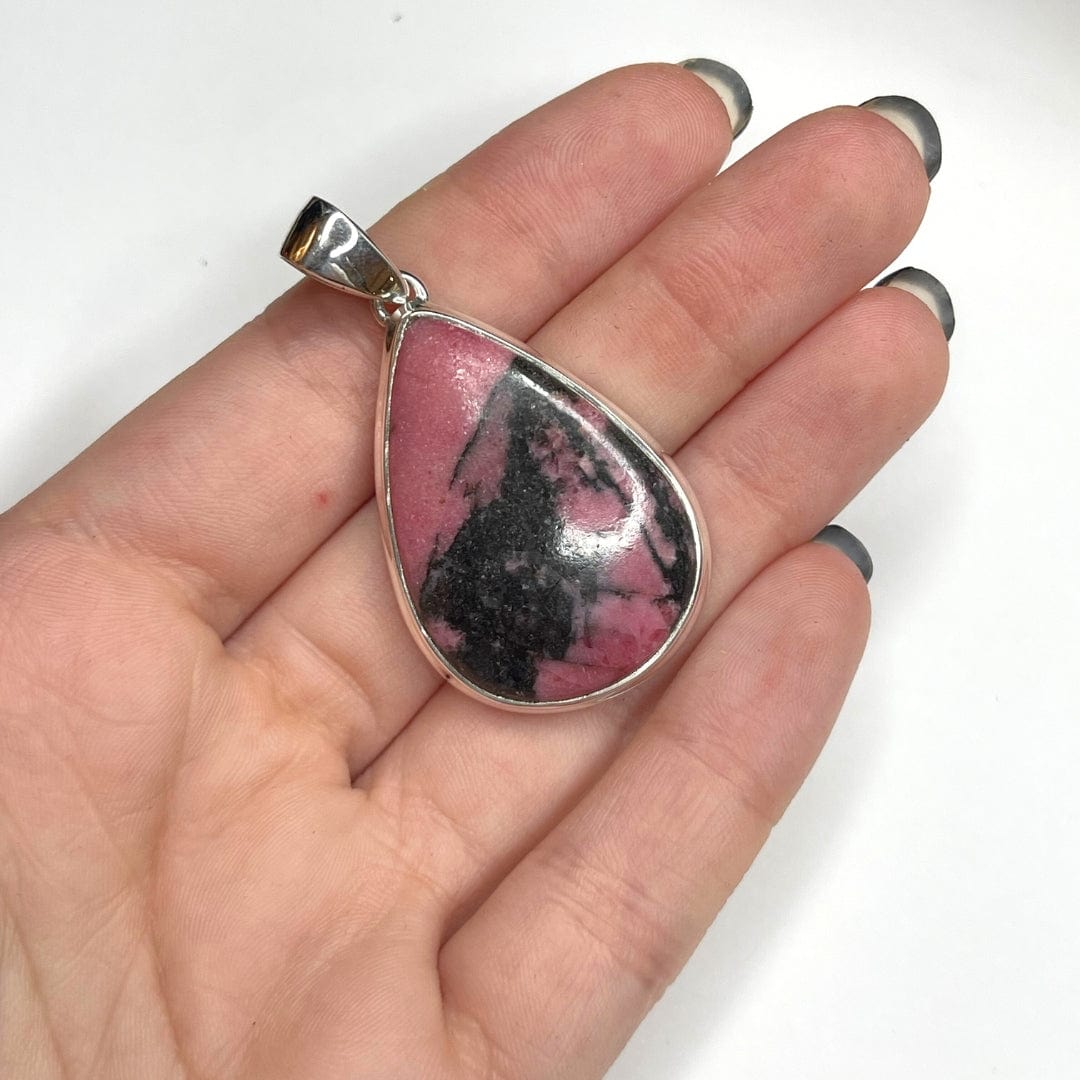 Pendentif Argent Rhodonite Australienne #6