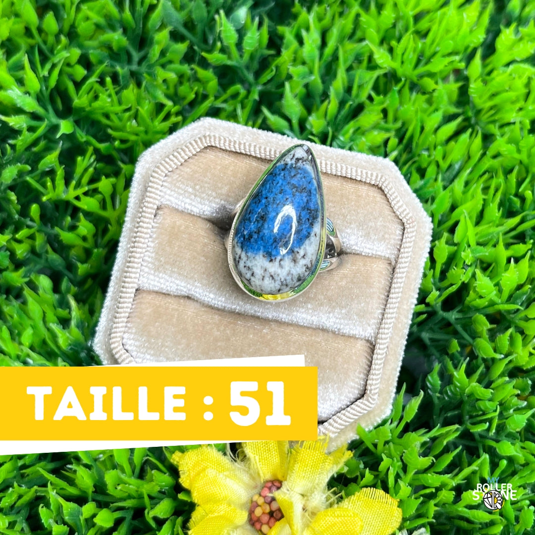 Bague Argent 925 Jaspe K2 #2