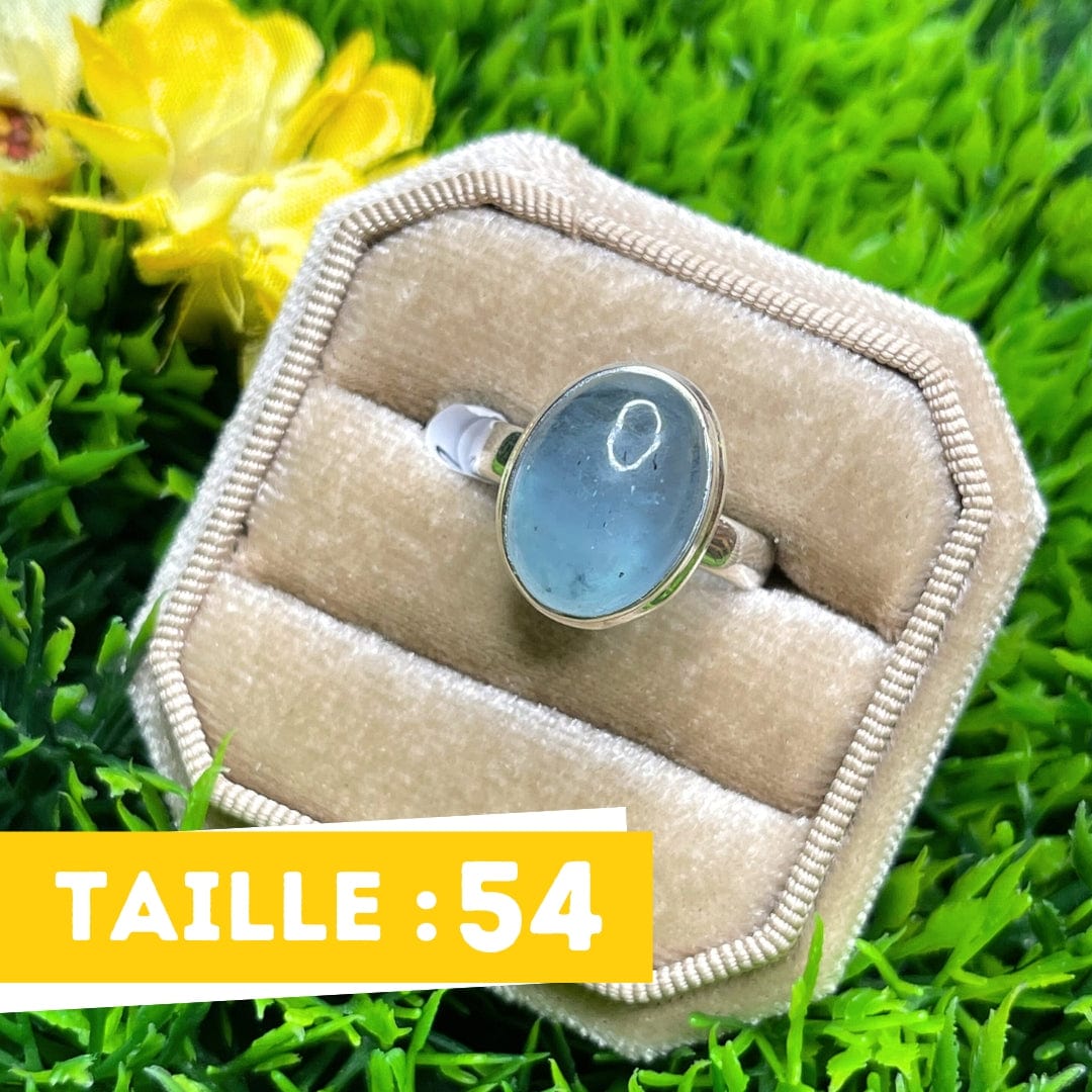 Bague Argent Aigue Marine #2