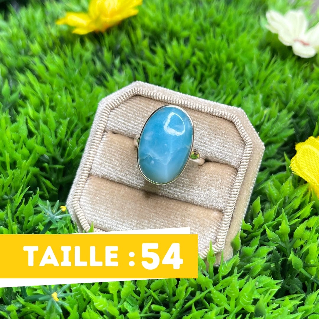 Bague Argent Larimar #23