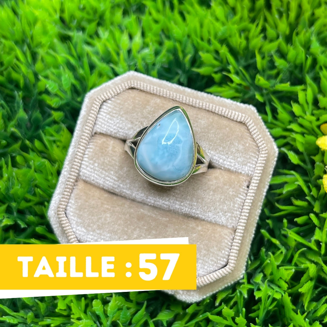 Bague Argent Larimar #121